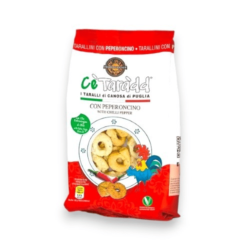 Tarallini Pugliesi Con Peperoncino With Chilli Pepper