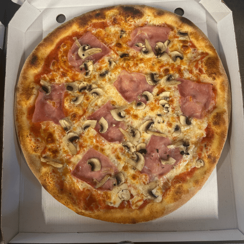 Pizza Prosciutto e Funghi