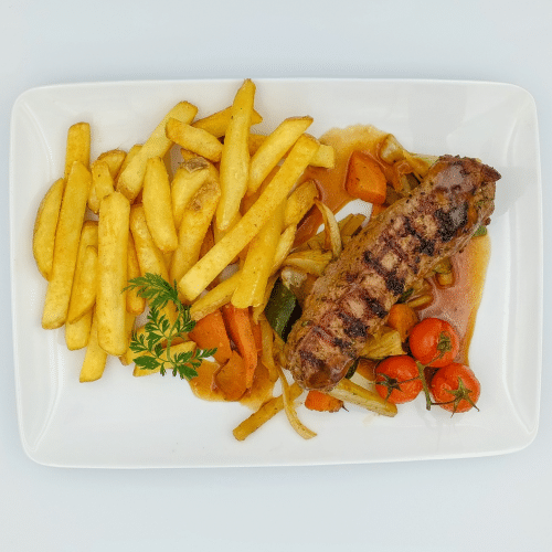 Gegrilltes Rindsentrecôte