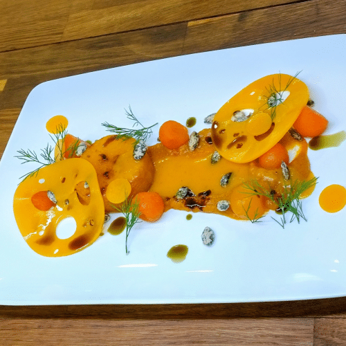 Kürbis hoch 6 (vegan)