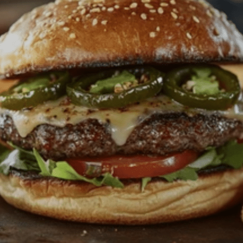 Spicy Jalapeño Burger