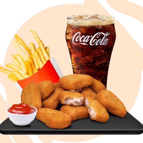 Chicken Nuggets (12 Stück) Menü