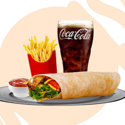 Chicken Wrap Menü