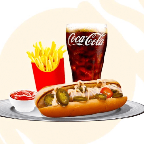 Chili Dog XXL (Poulet) Menü