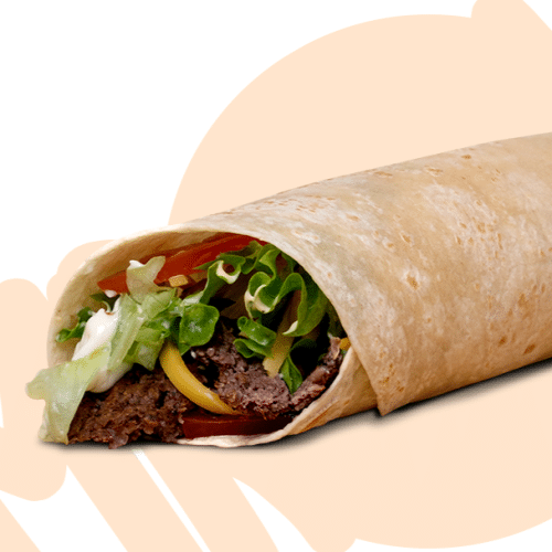 Smashed Beef Wrap