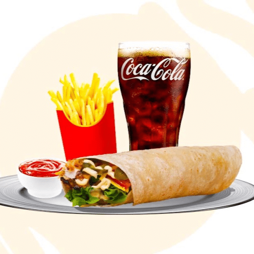 Spicy Chicken Wrap Menü