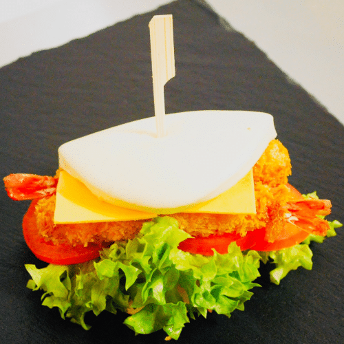 Bao Crevette Tempura (1 Stück)