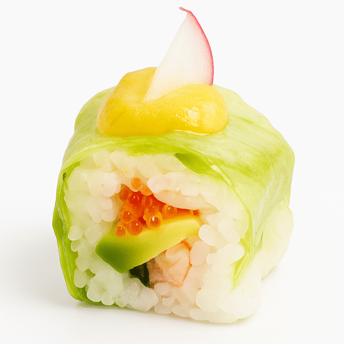 Spring Roll Crevette / Avocat / Menthe / Tobiko (8 Stück)