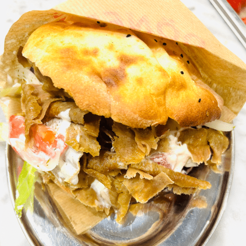 Kebab im Taschenbrot