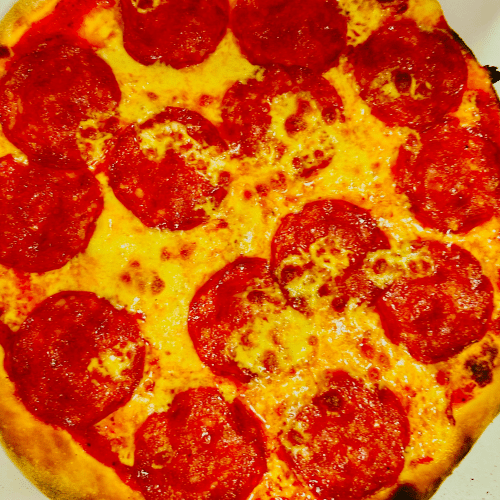 Pizza Calabrese (scharf)