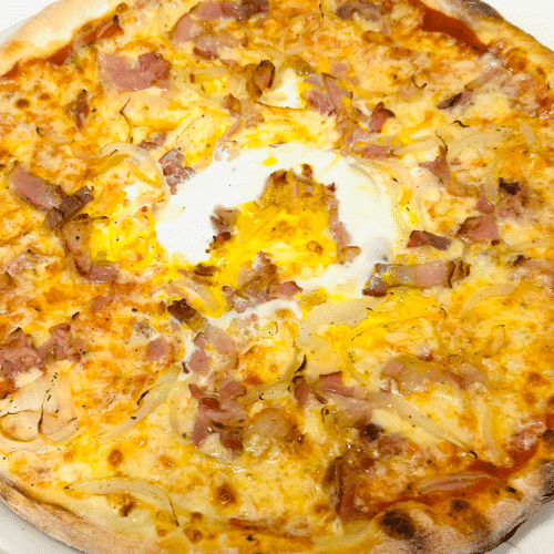 Pizza Carbonara