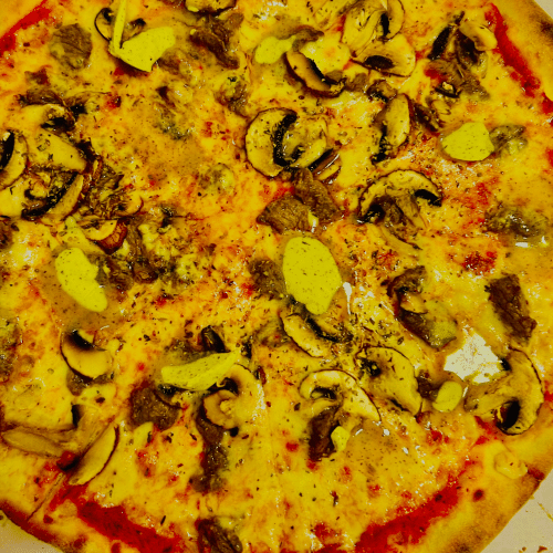 Pizza di Manzo