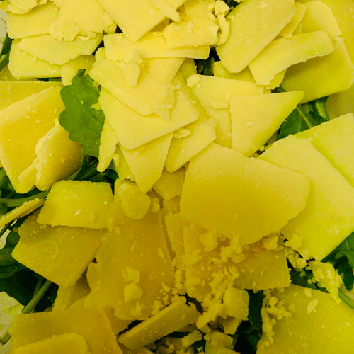 Rucola Salat mit Parmesan