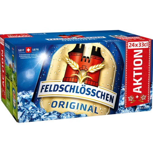 24 x Feldschlösschen 0,33l