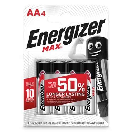 Energizer Bat. Max Aa 4 Stk.