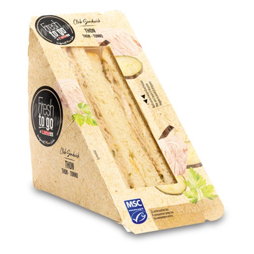 Clubsandwich Thon Msc 165g