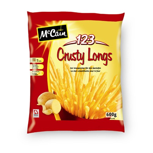 Mccain Crusty Longs 600g