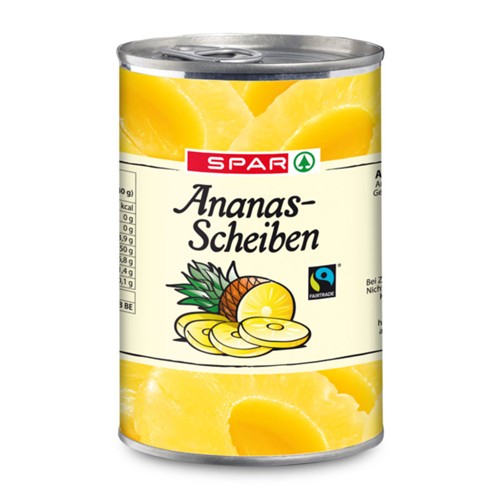 SPAR Ananasscheiben 490g
