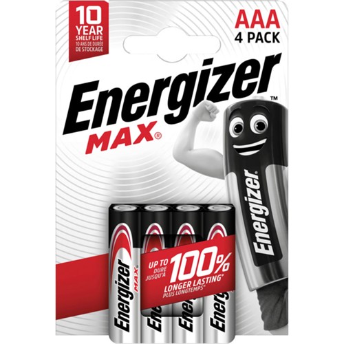 Energizer Bat. Max Aaa 4 Stk.