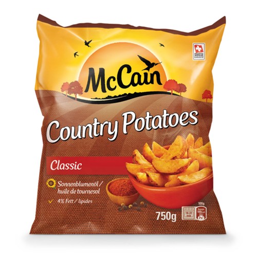 Mccain Country Potatoes Classic 750g