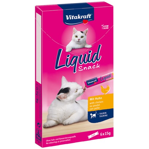 Cat Liquid-Snack Haehnchen&Taurin 15g