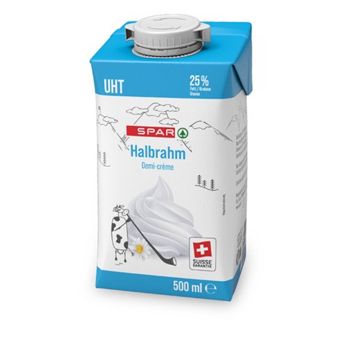 SPAR Halbrahm UHT 0,5l 