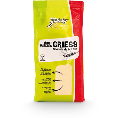 Zwicky Hartweizengriess 500g