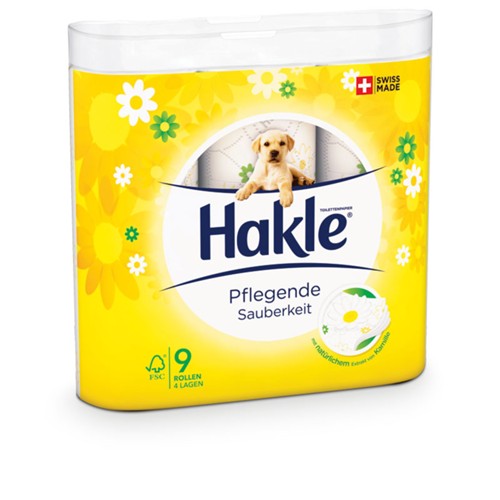 Hakle Pflegende Sauberk.4-Lg