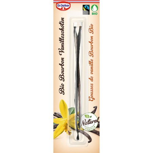 Dr.Oetker Vanilleschot. Bourbon Bio 2Stk.