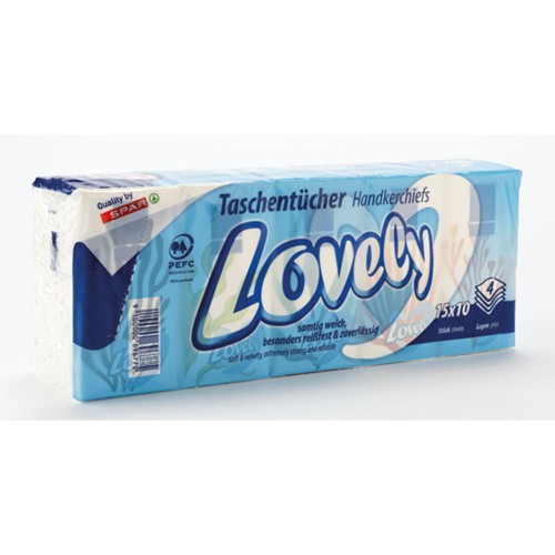 Lovely Taschentuecher 15x10 Stk