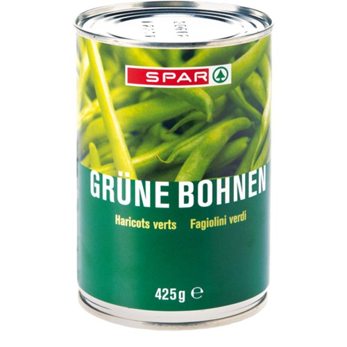 SPAR grüne Bohnen 420g