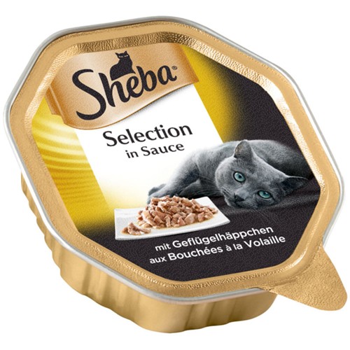 Sheba mit Gefluegel Schale 85g