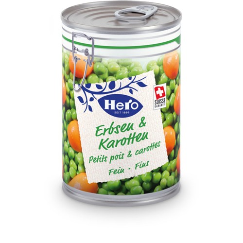 Hero Erbsen/Karotten 260g