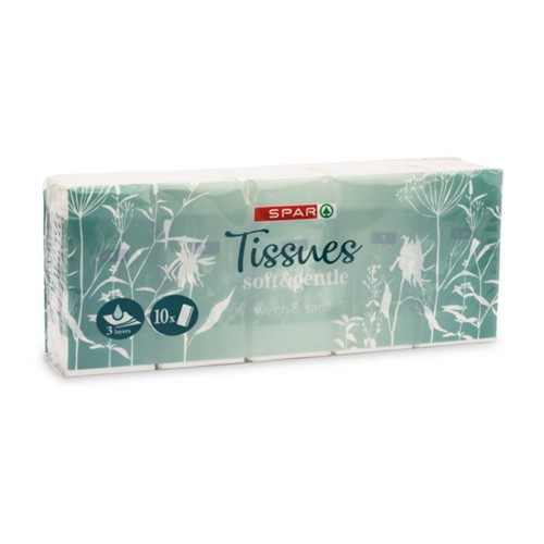 SPAR Taschentuecher 10x10 Stk.