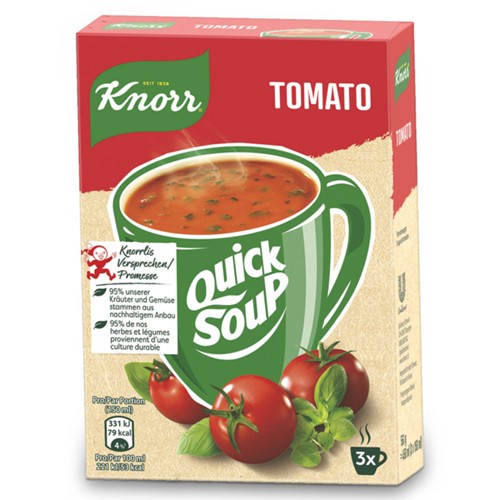 Knorr Quick Soup Tomato 3Er 56g