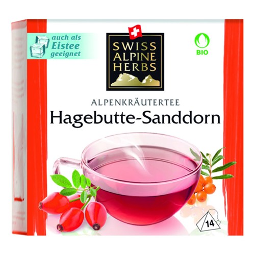 Swiss Alpine Bio Hagebuttesanddorn 14 Bt
