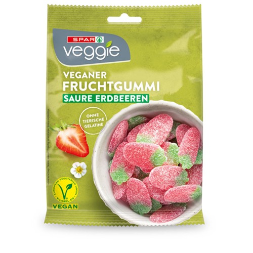 SPAR Veggie Saure Erdbeeren 200g