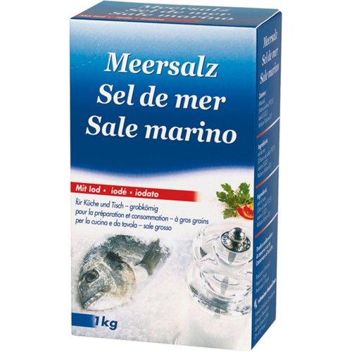 Meersalz grobkoernig 1kg