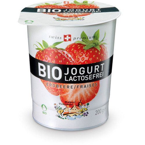 Bio Jogurt Lactosefrei Erdbeere 200g