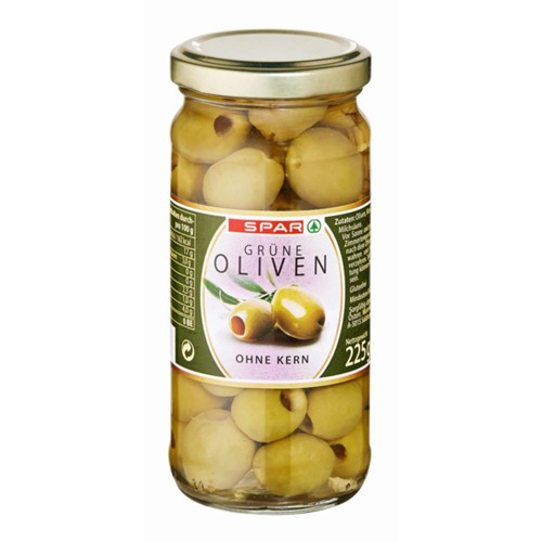 SPAR Olivengrün ohne Kern 110g