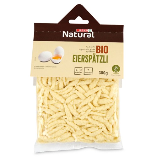 SPAR Natural Bio Eierspaetzli 300g