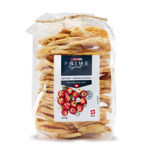 SPAR Prime Apfelringli Ohne Schale 110g