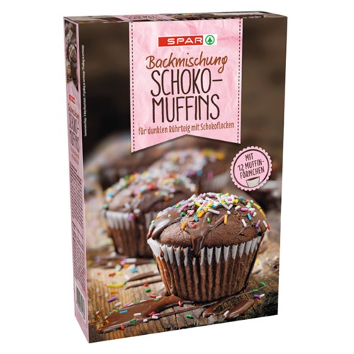 SPAR Schokomuffins Backmischung 300g