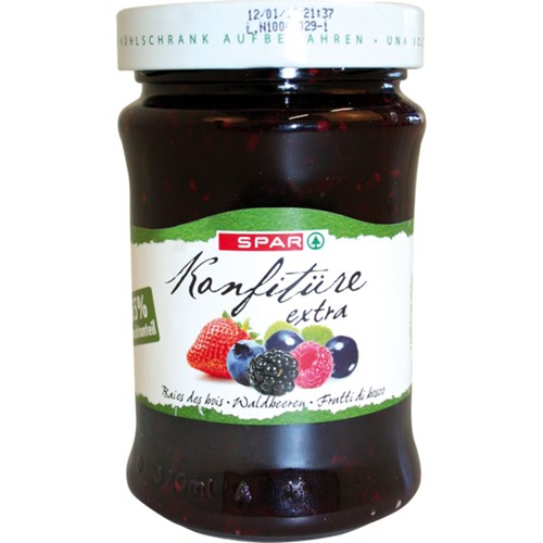 SPAR Waldbeeren Konfituere Extra 430g
