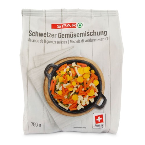 SPAR Gemüsemischung Suissegarantie 750g