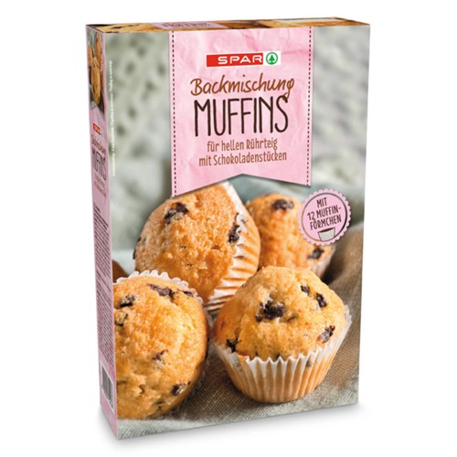 SPAR Muffins Backmischung Hell 30g