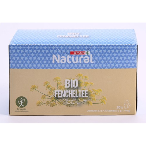 SPAR Natural Bio Fencheltee 20 Bt