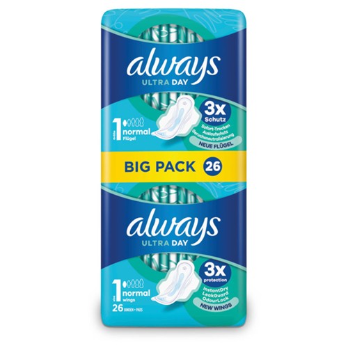 Always Binden Ultra Normal Plus 26 Stk