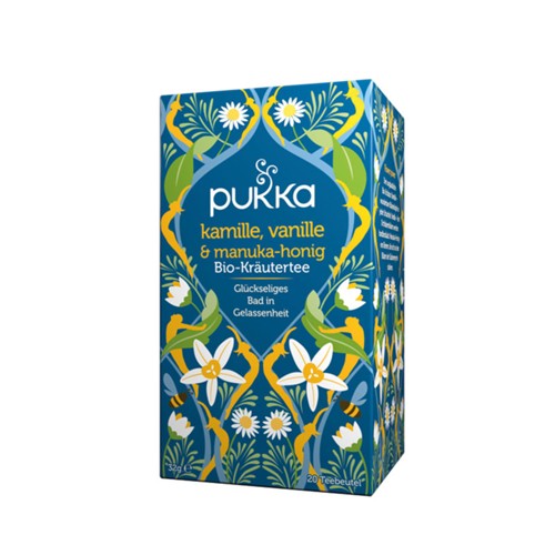 Pukka Bio Kamille Vanille Manuka 20 Bt