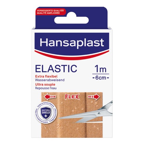 Hansaplast Elastic 1 Mx 6 Cm